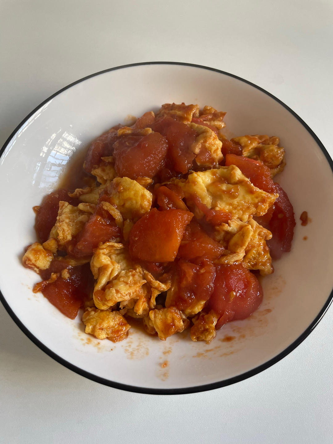 ㊙️一人食|饭店风味番茄炒蛋做法揭秘