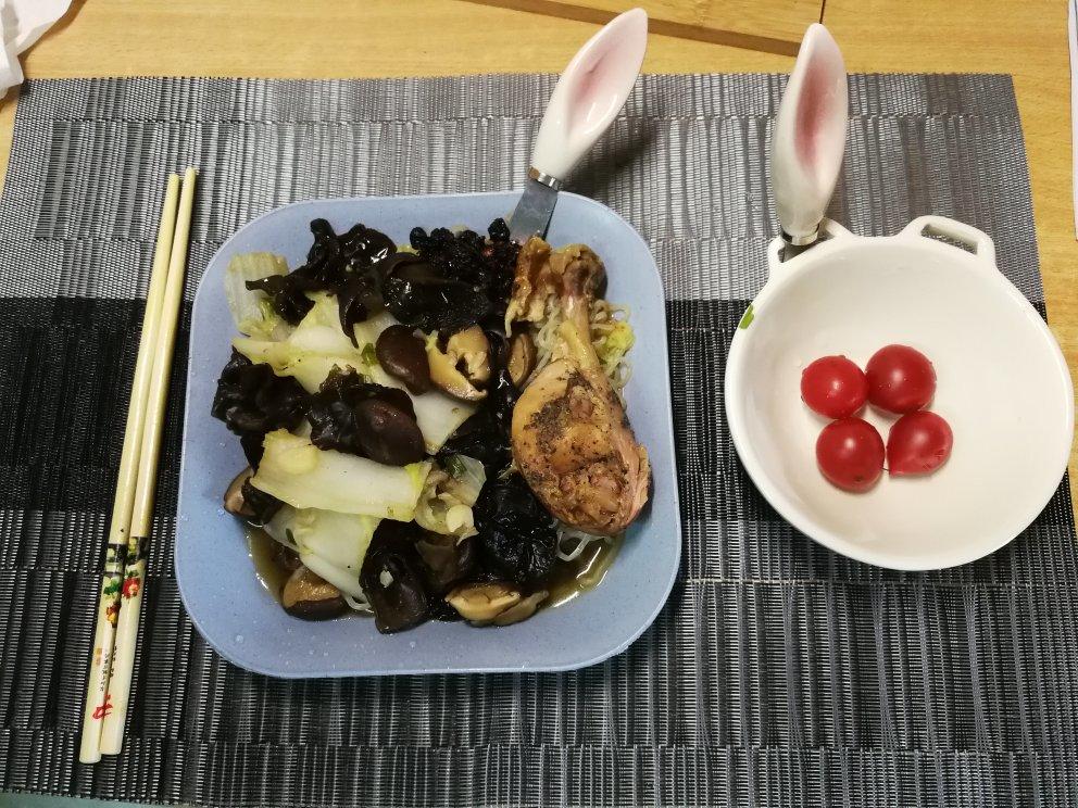 耗油香菇白菜
