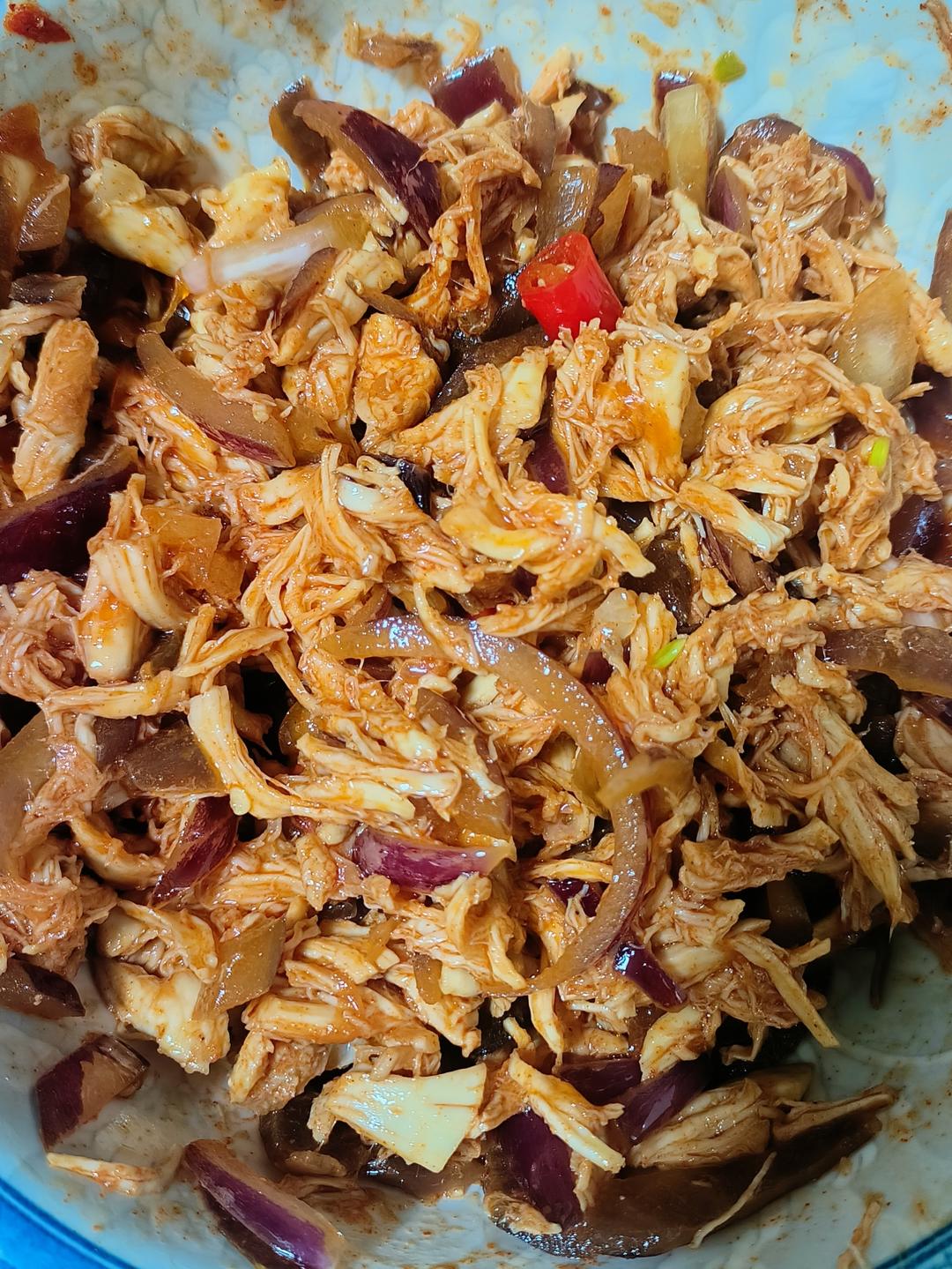 甜辣微麻椒麻鸡