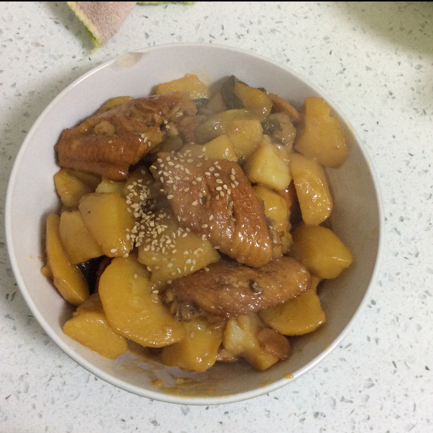 红烧土豆鸡翅