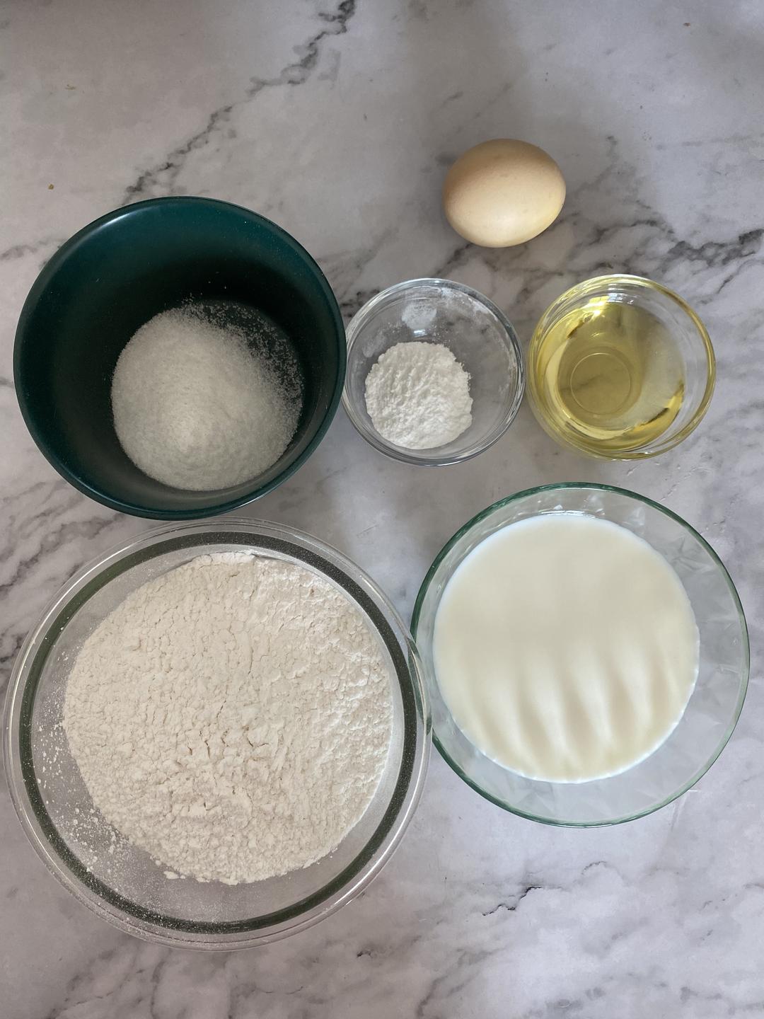 纯奶手撕吐司的做法 步骤1