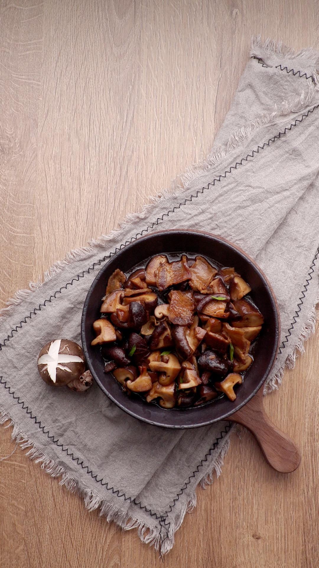 美味烧香菇的做法