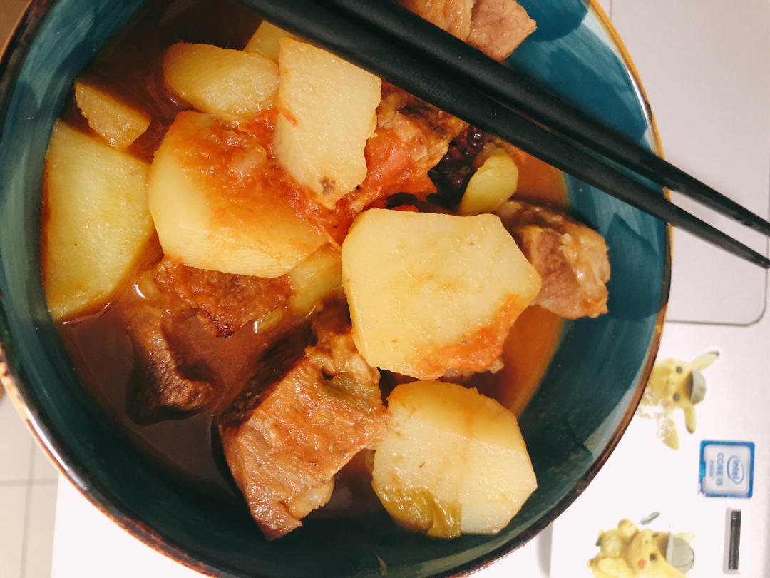番茄土豆炖牛腩