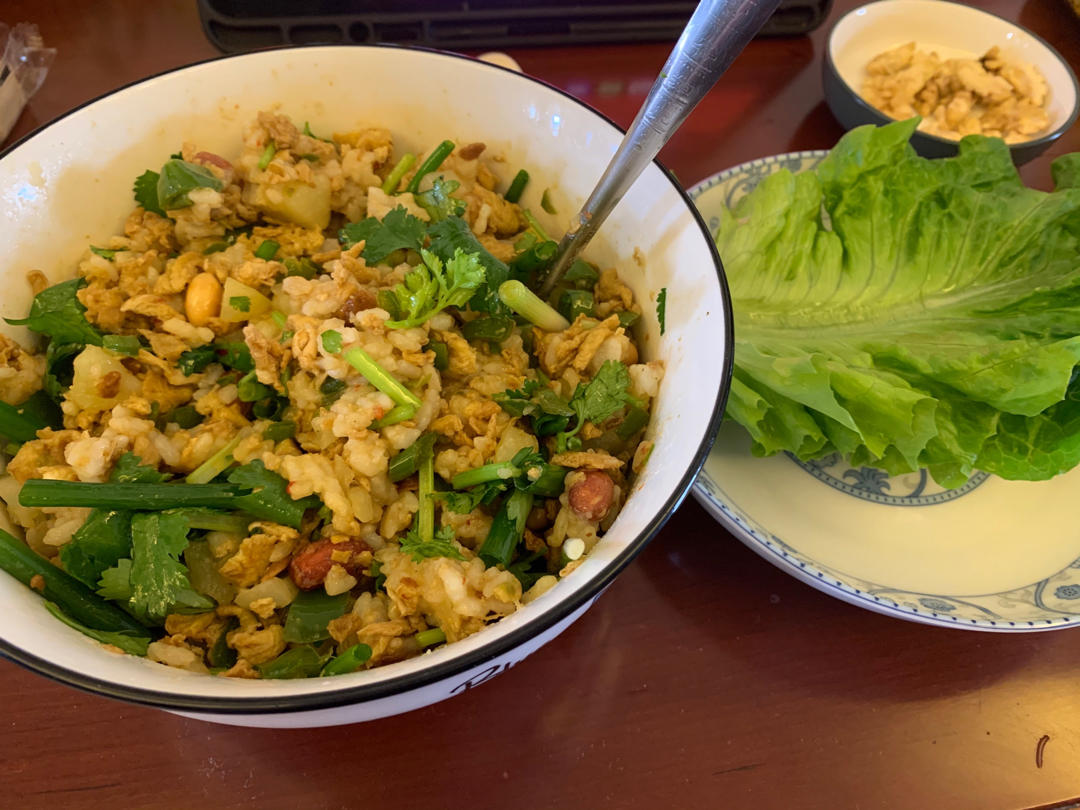 栗哦做的东北饭包