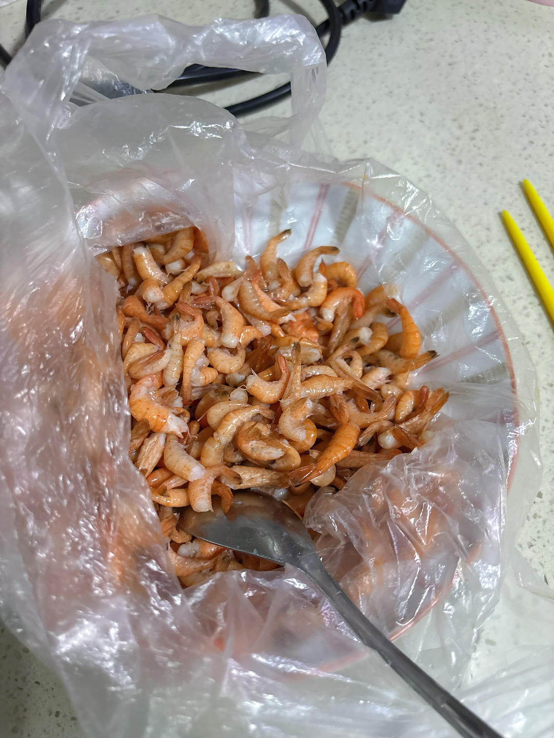 炸河虾炸虾饼