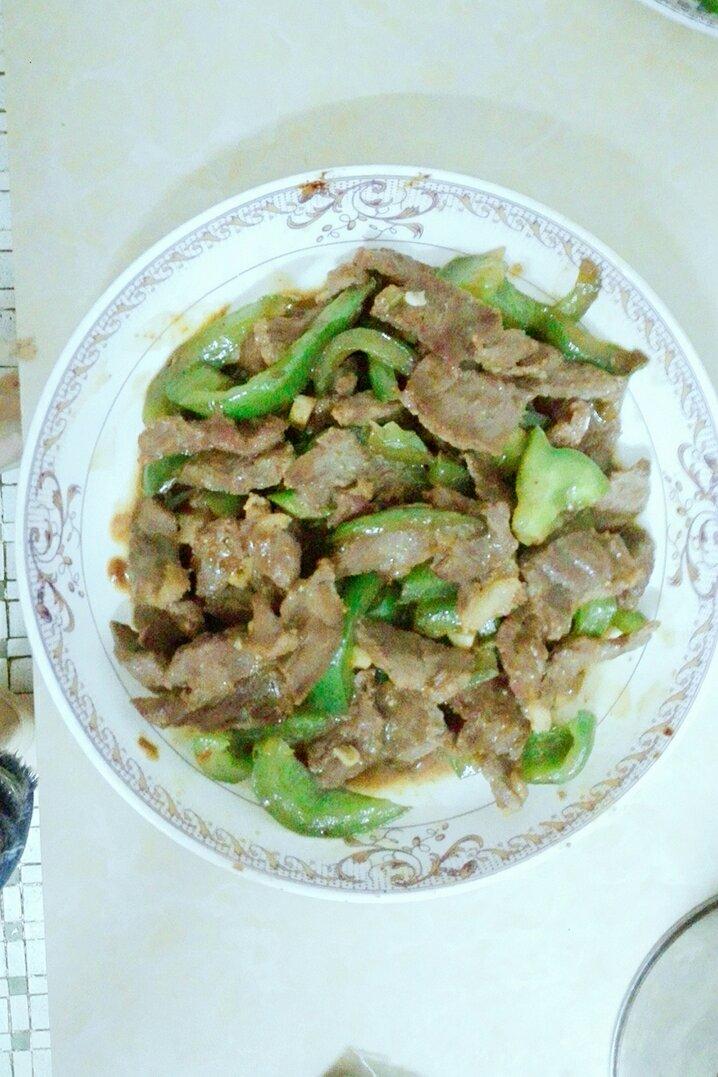青椒牛肉
