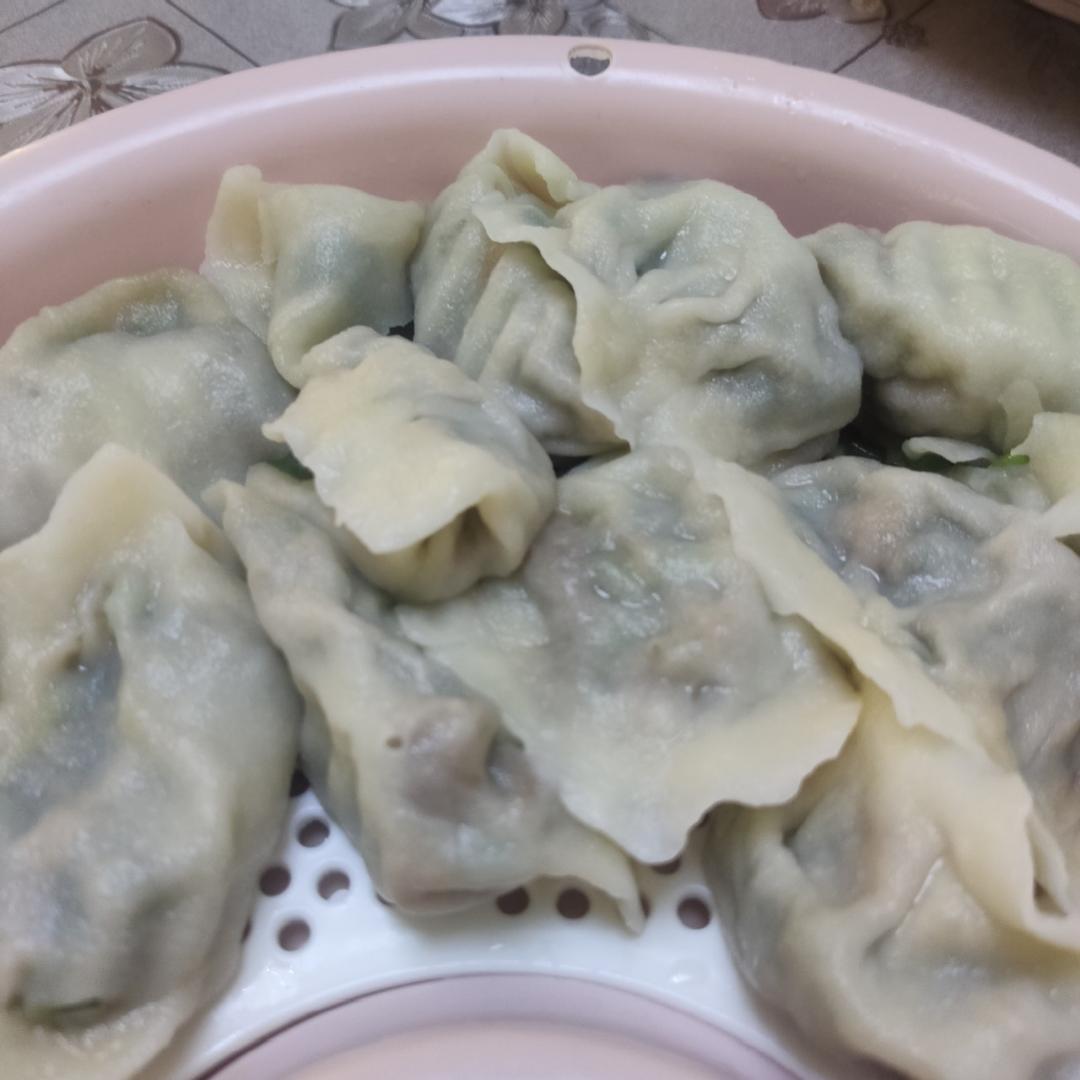 经典水饺·韭菜、手切肉馅