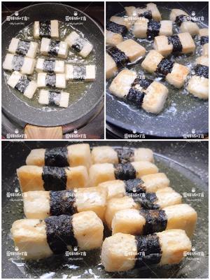 深夜食堂｜日式照烧海苔豆腐的做法 步骤4