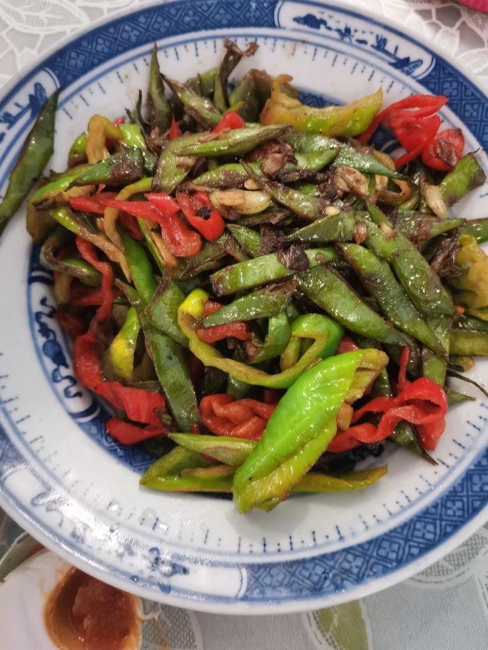 家常菜干煸四季豆