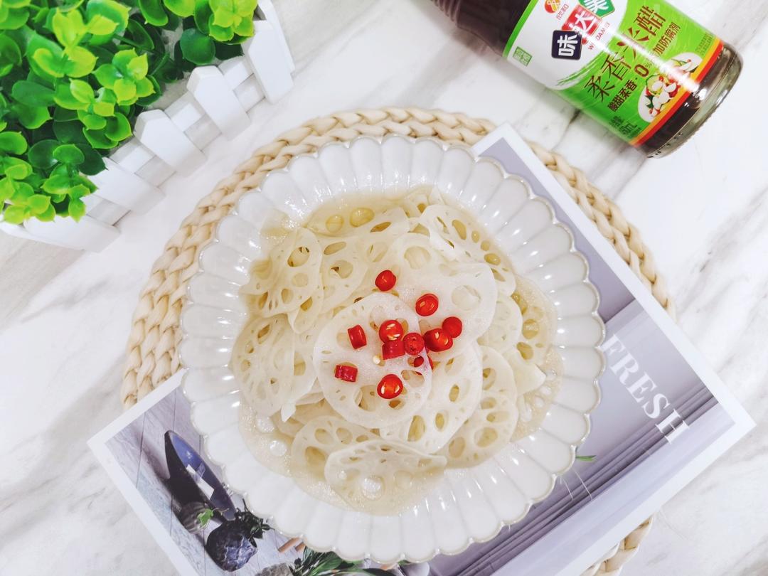 凉拌糖醋藕片