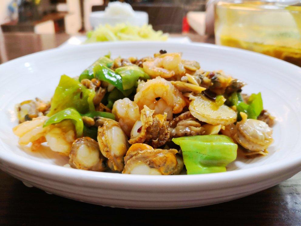 tzszlizzy做的爆炒海鲜杂拌