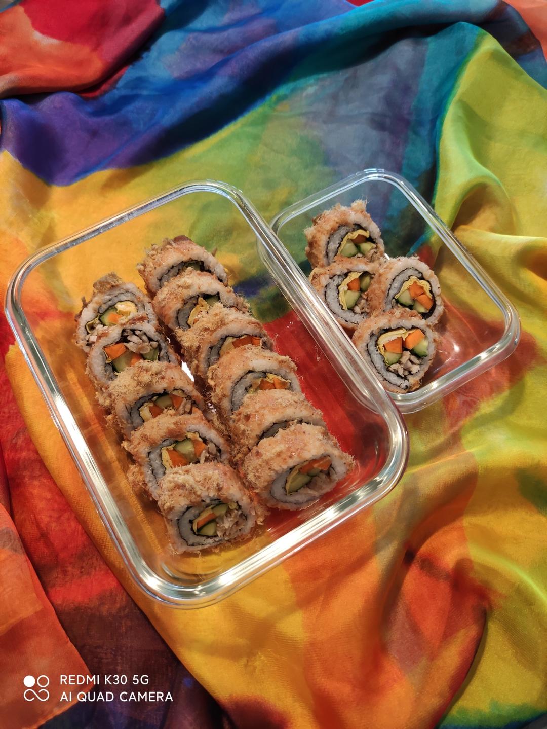 黄金肉松寿司