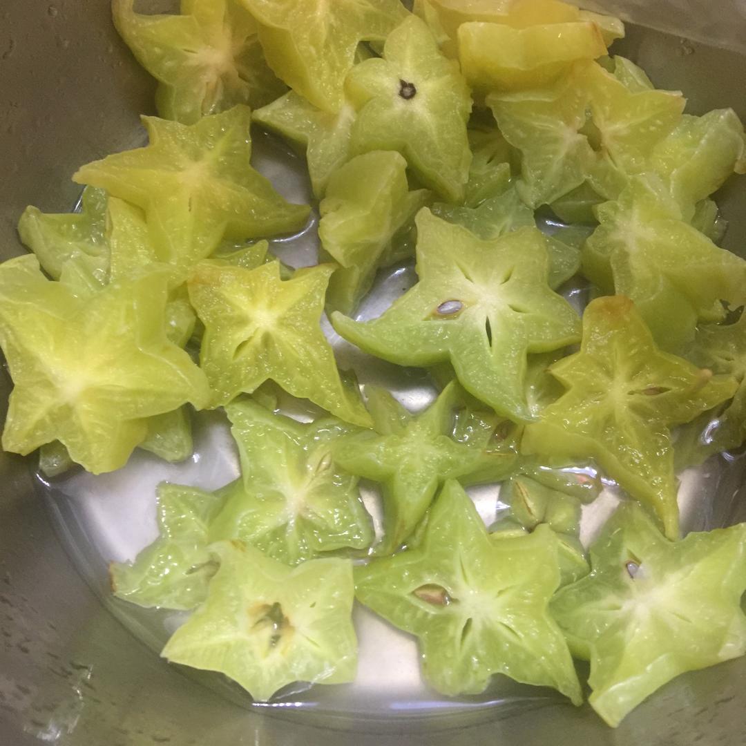 糖渍杨桃