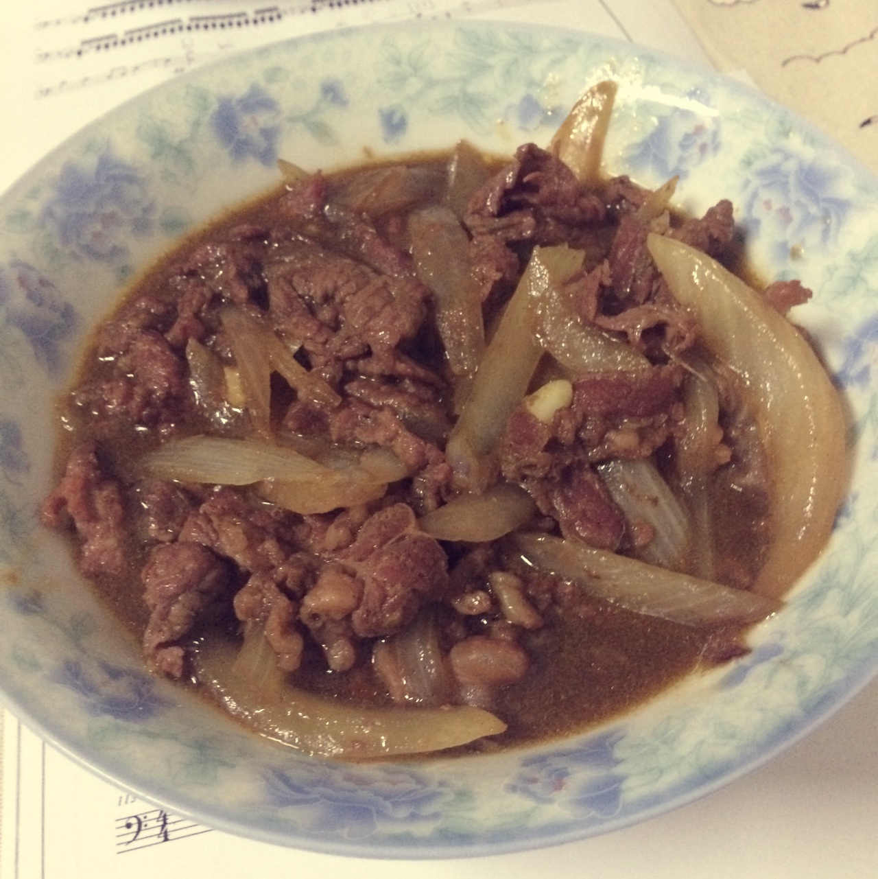 洋葱肥牛