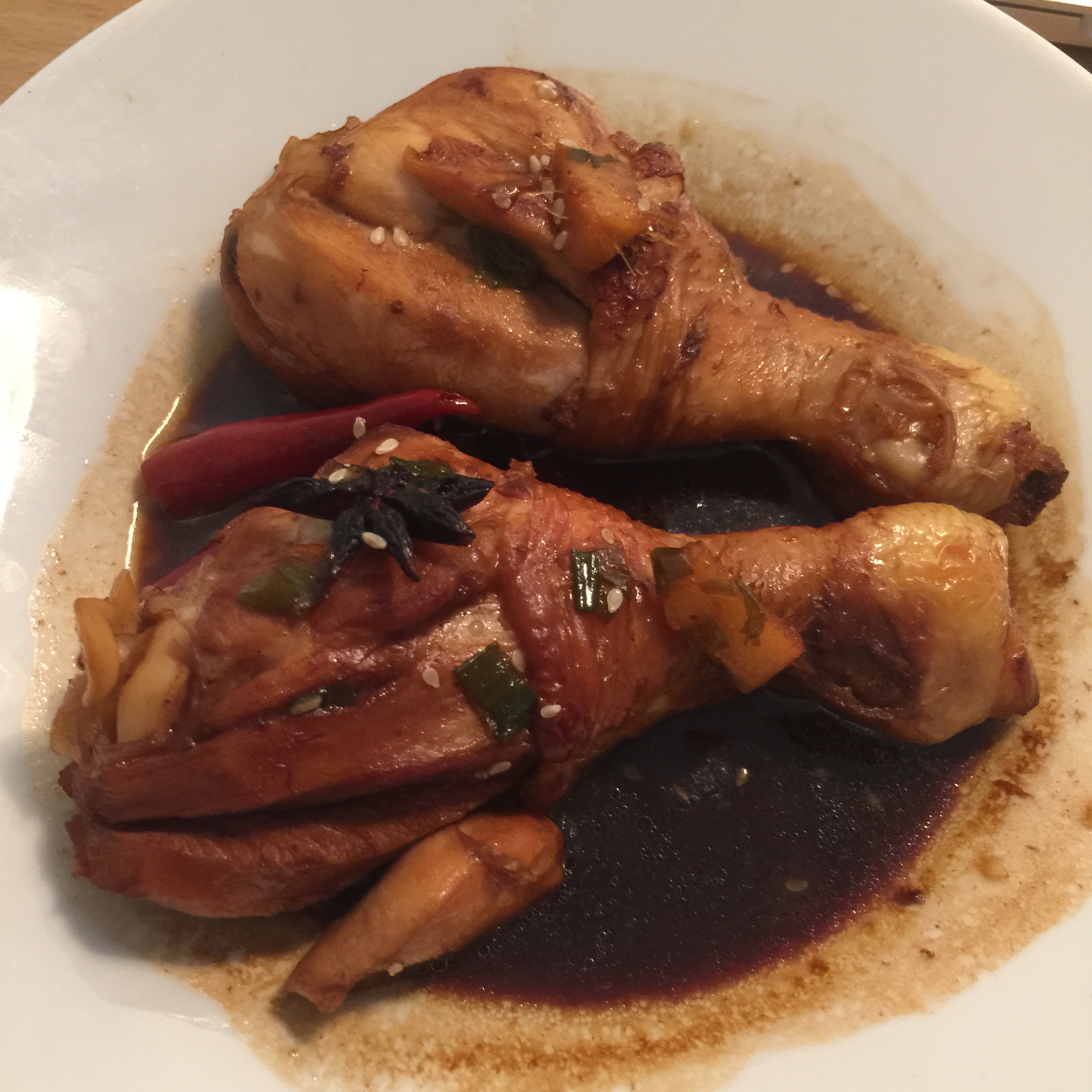 红烧鸡腿
