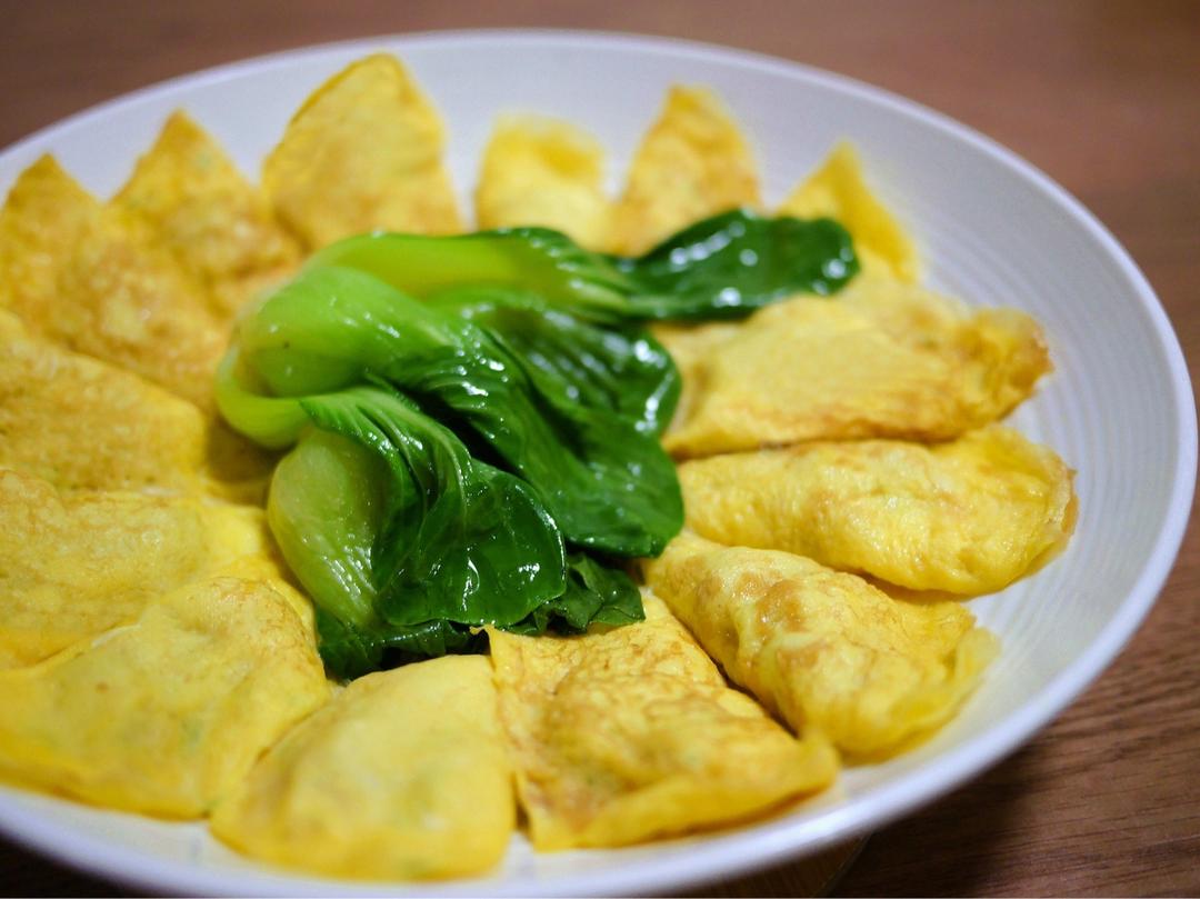 堂妈教你做美味蛋饺