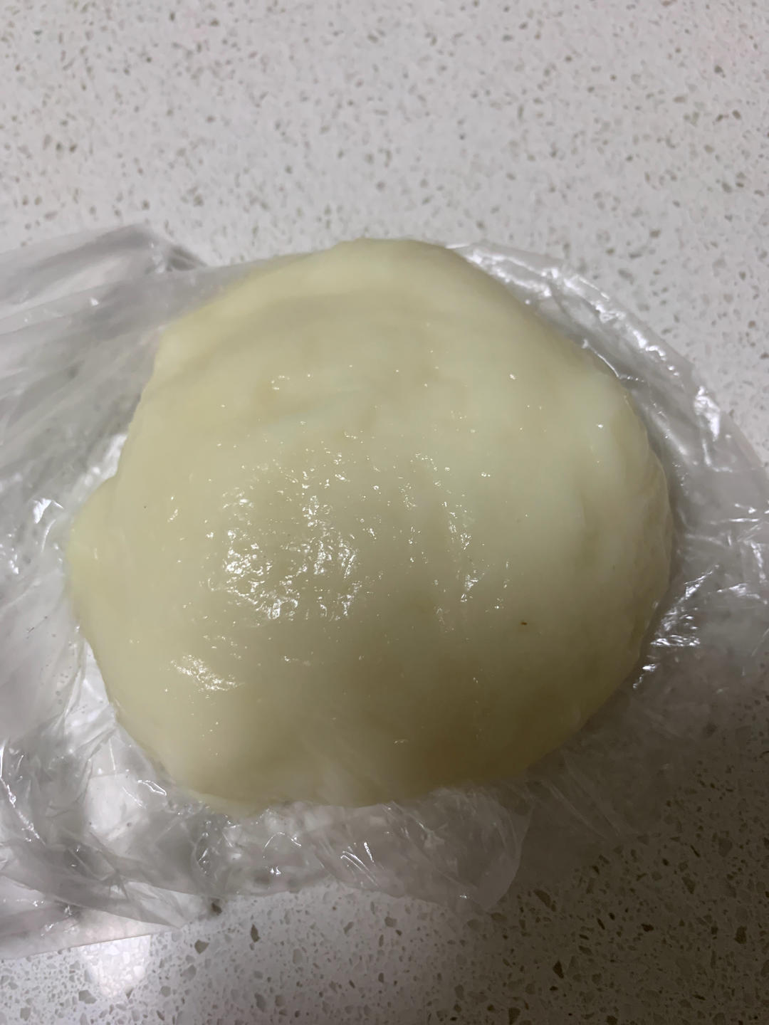 拉丝麻薯隔夜冷藏不变硬的实验成功，三夜依然拉丝