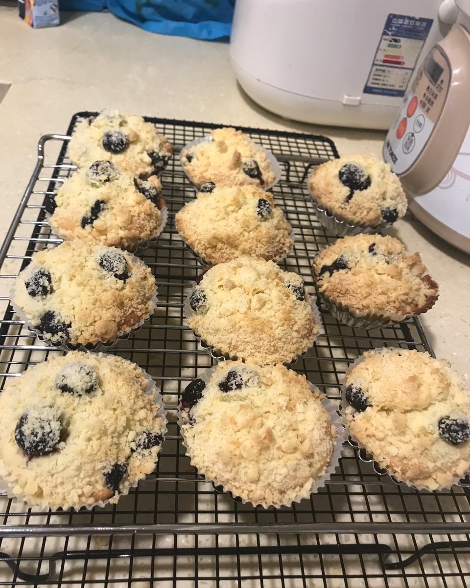 PH大师的金宝顶蓝莓马芬