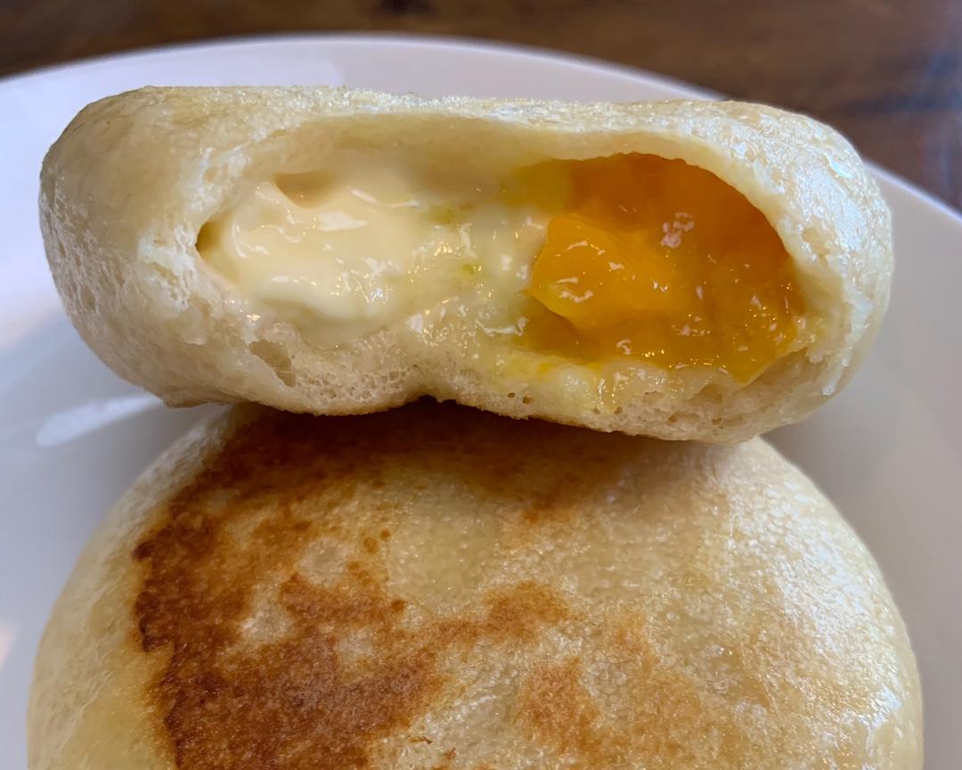 芒果芝士奶酪饼