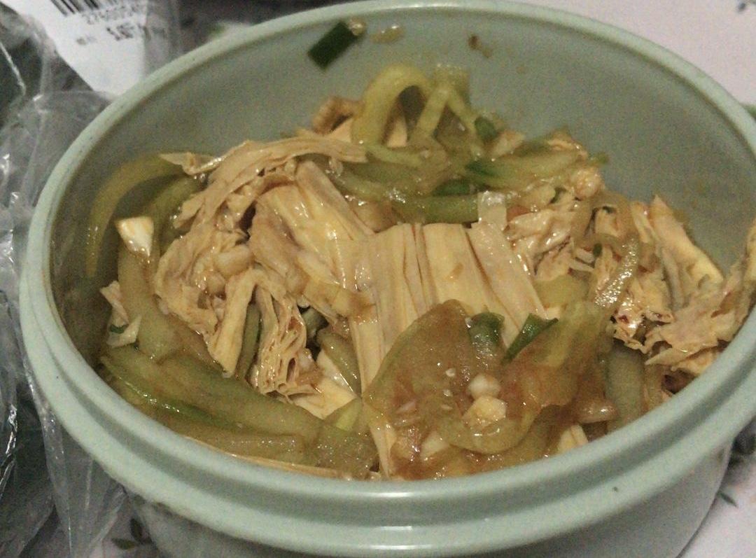 凉拌腐竹