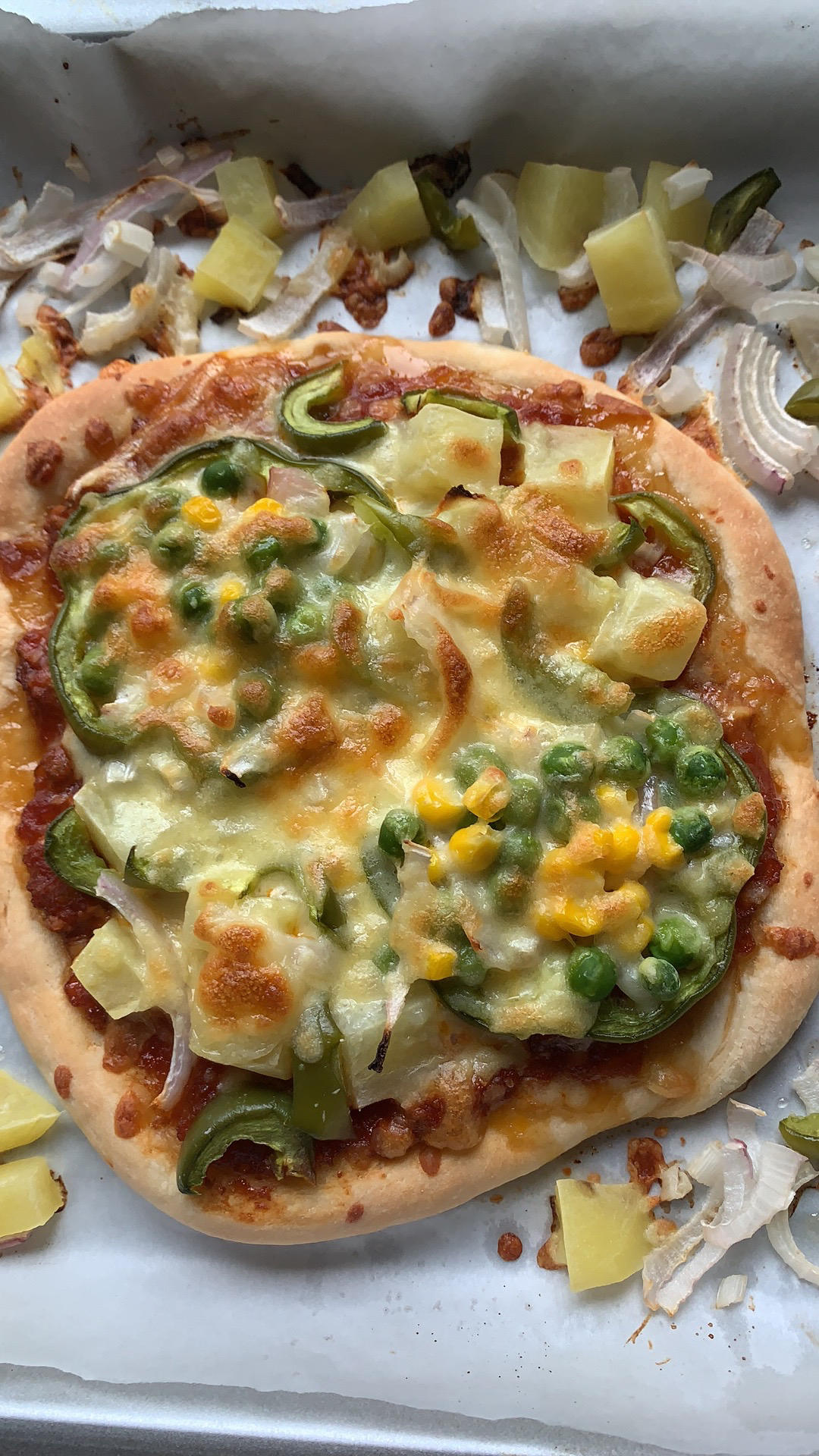 8寸纯手工什锦披萨