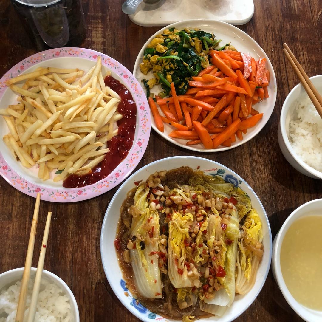 蒜蓉粉丝娃娃菜