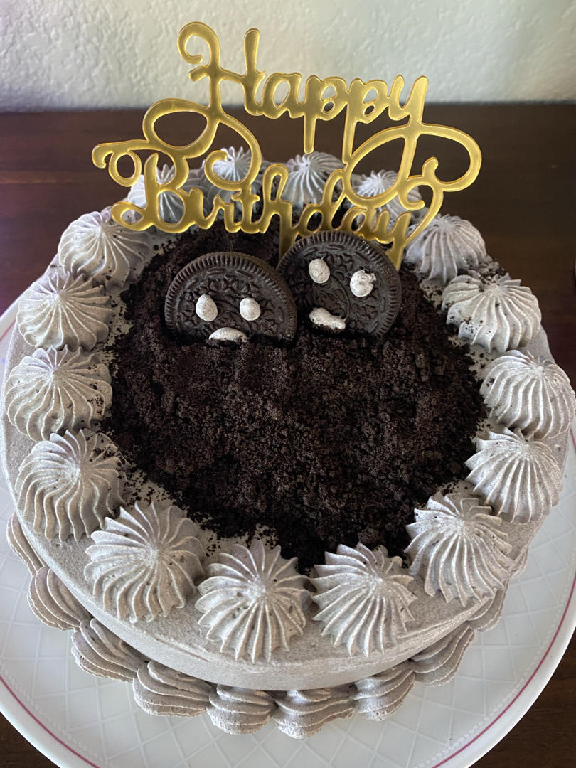 低糖不腻的奥利奥咸奶油蛋糕盒子