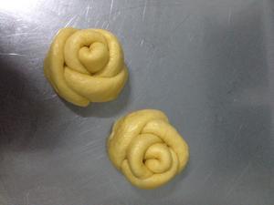 心型玫瑰面包的做法 步骤9