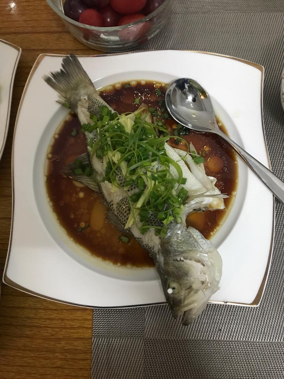 超入味清蒸鱼～清蒸鲈鱼桂花鱼（家常独创）