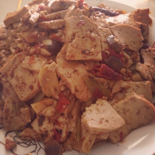 家常红烧肉末豆腐