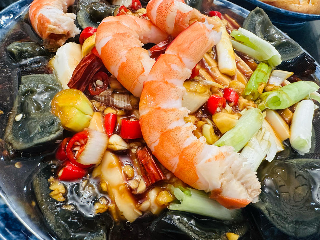 皮蛋拌豆腐
