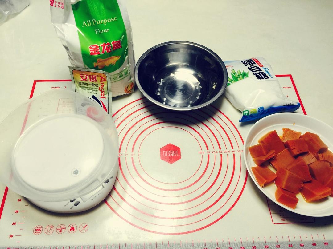 纯奶手撕吐司的做法 步骤1