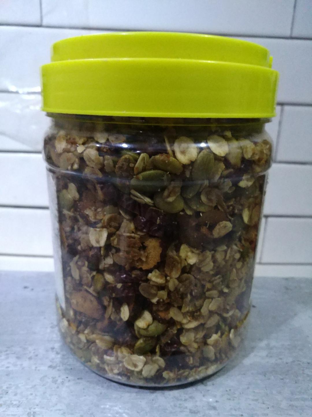 烤麦片