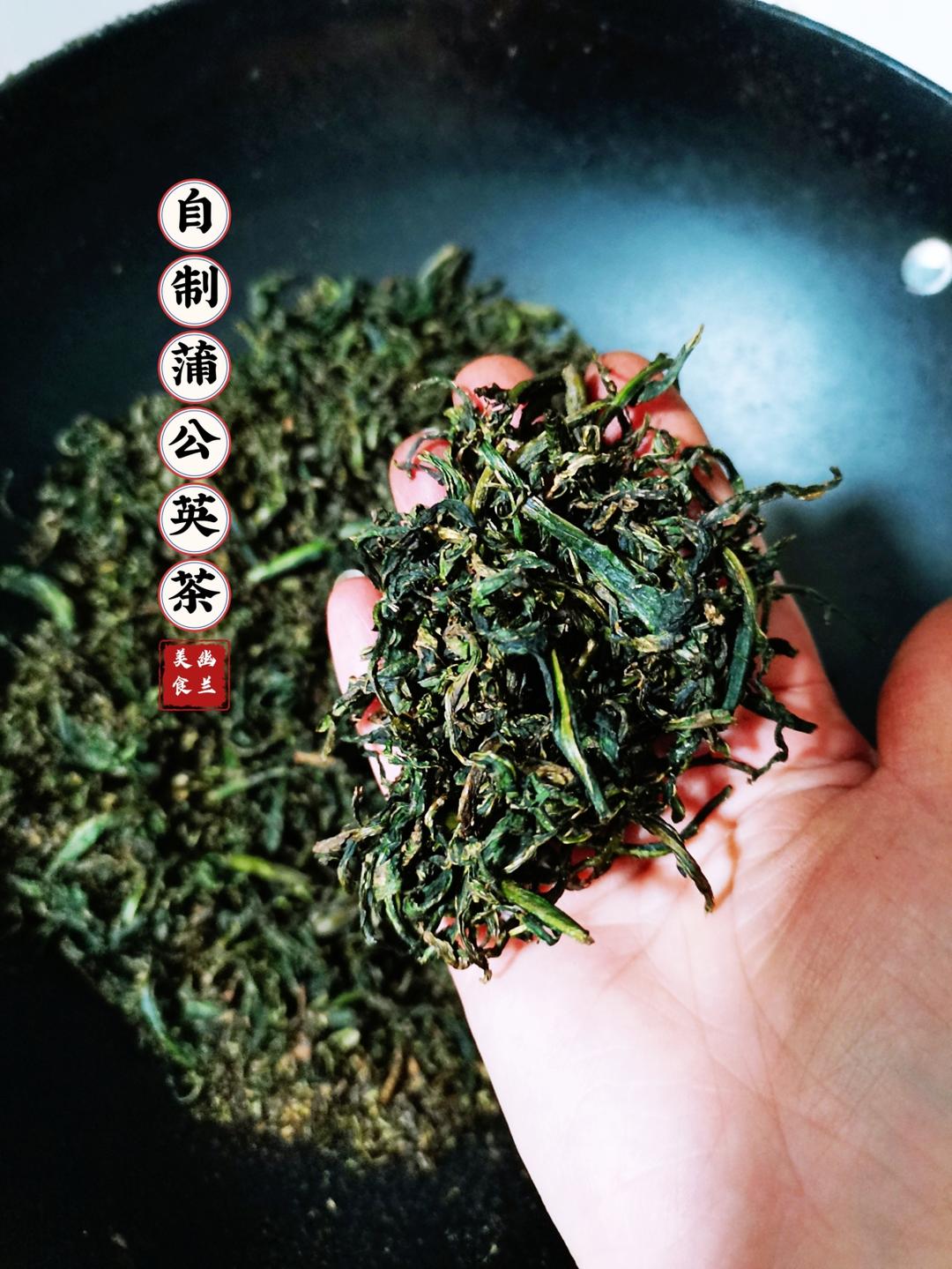 预防结节～自制野生蒲公英茶