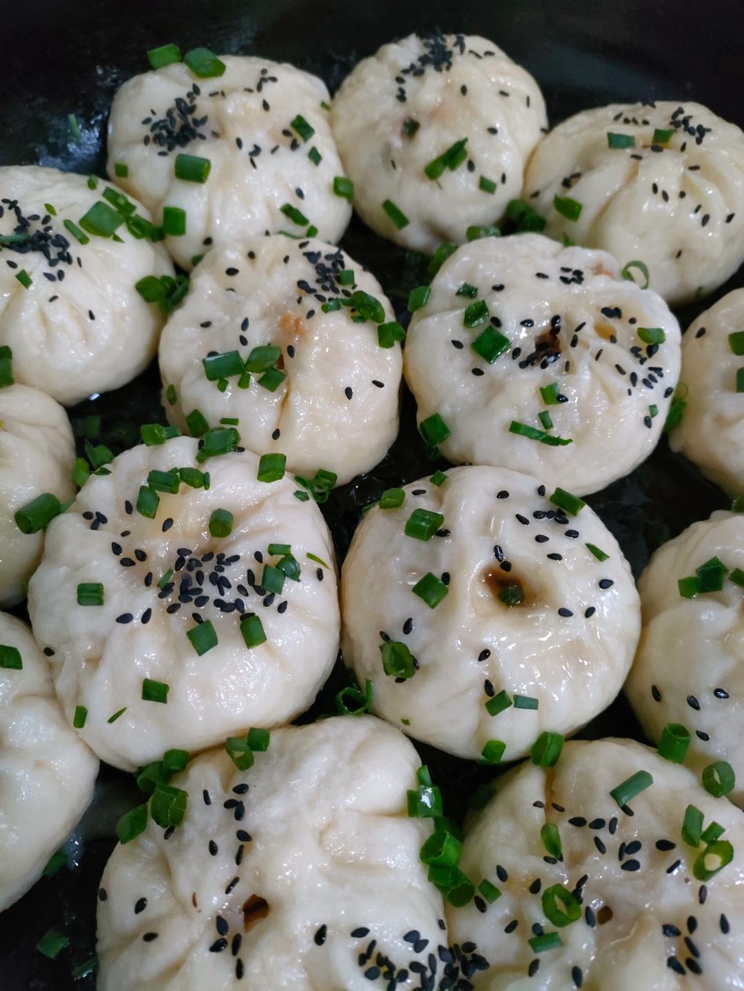 快手水煎包(附快速发面方法)