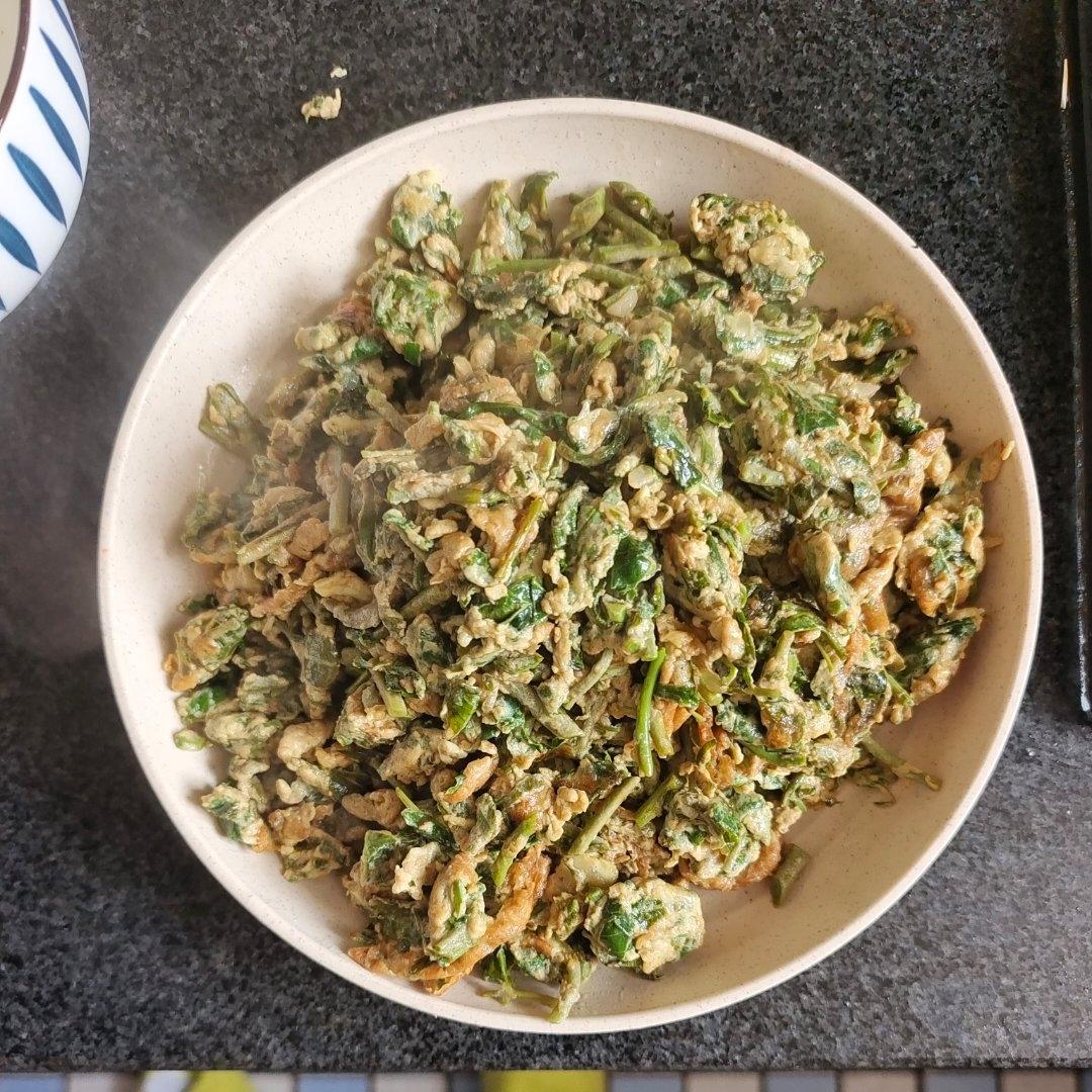 香椿炒蛋超级无敌香