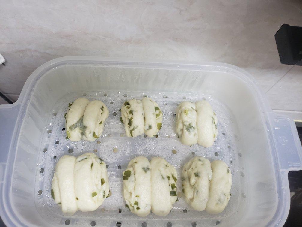 传统的葱油花卷