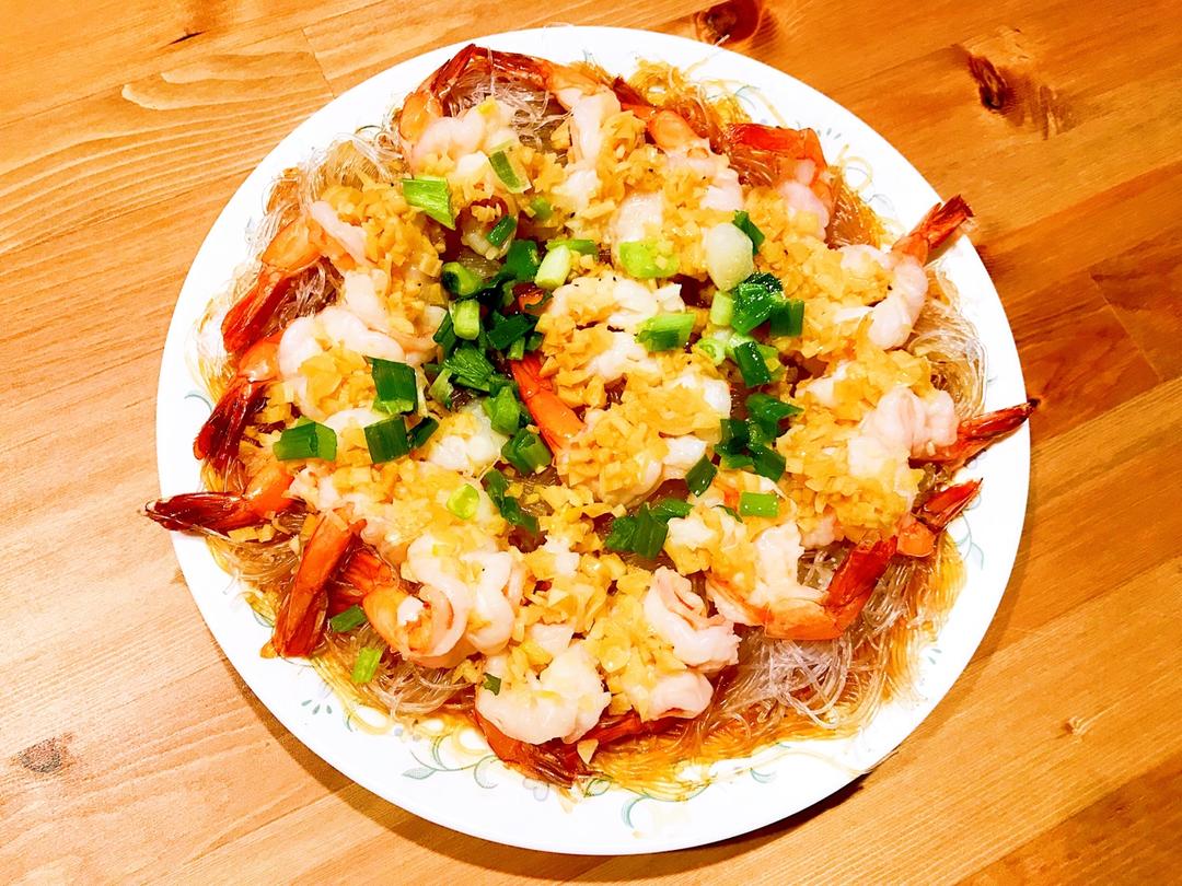 蒜蓉粉丝蒸虾