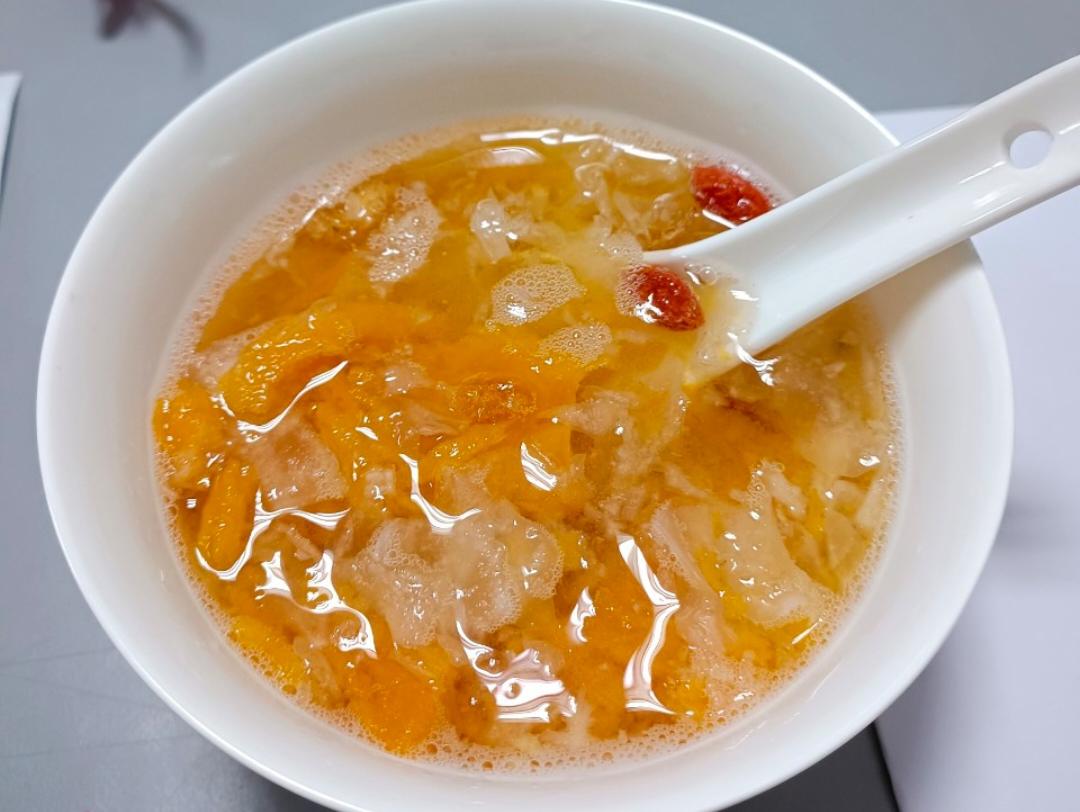 红薯银耳枸杞羹