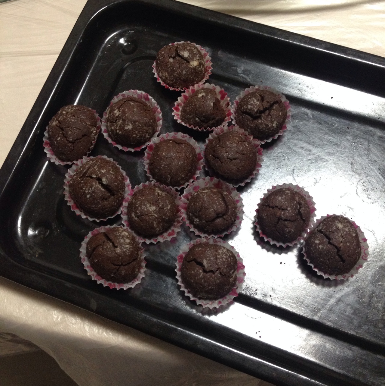 巧克力裂纹曲奇