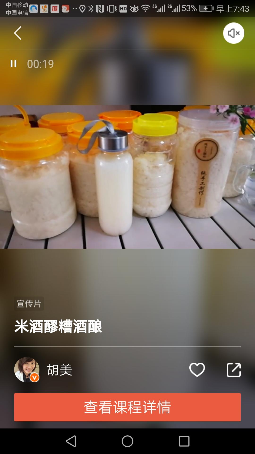 酒酿的做法