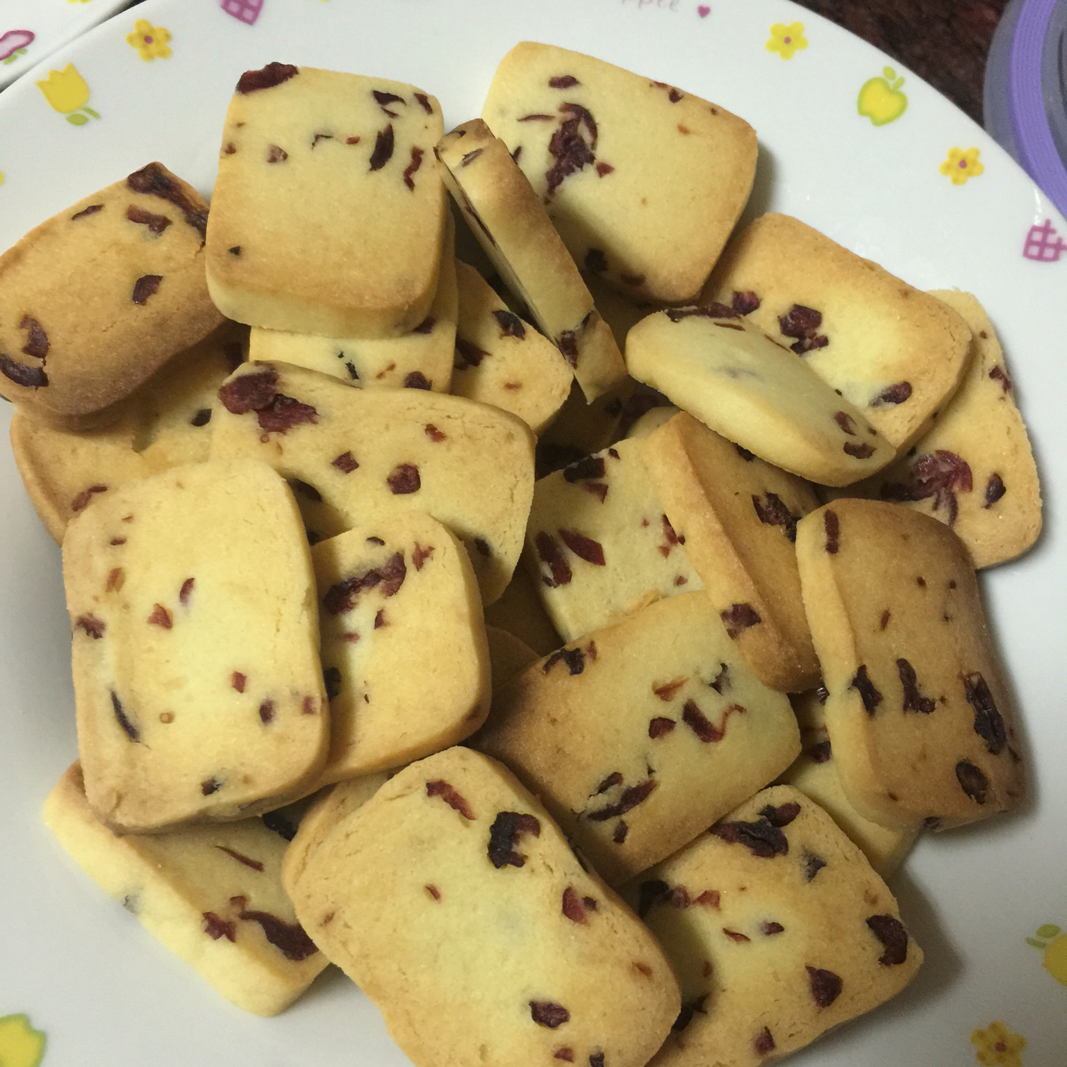 蔓越莓饼干--新手烘焙0压力 #皮黑森林#