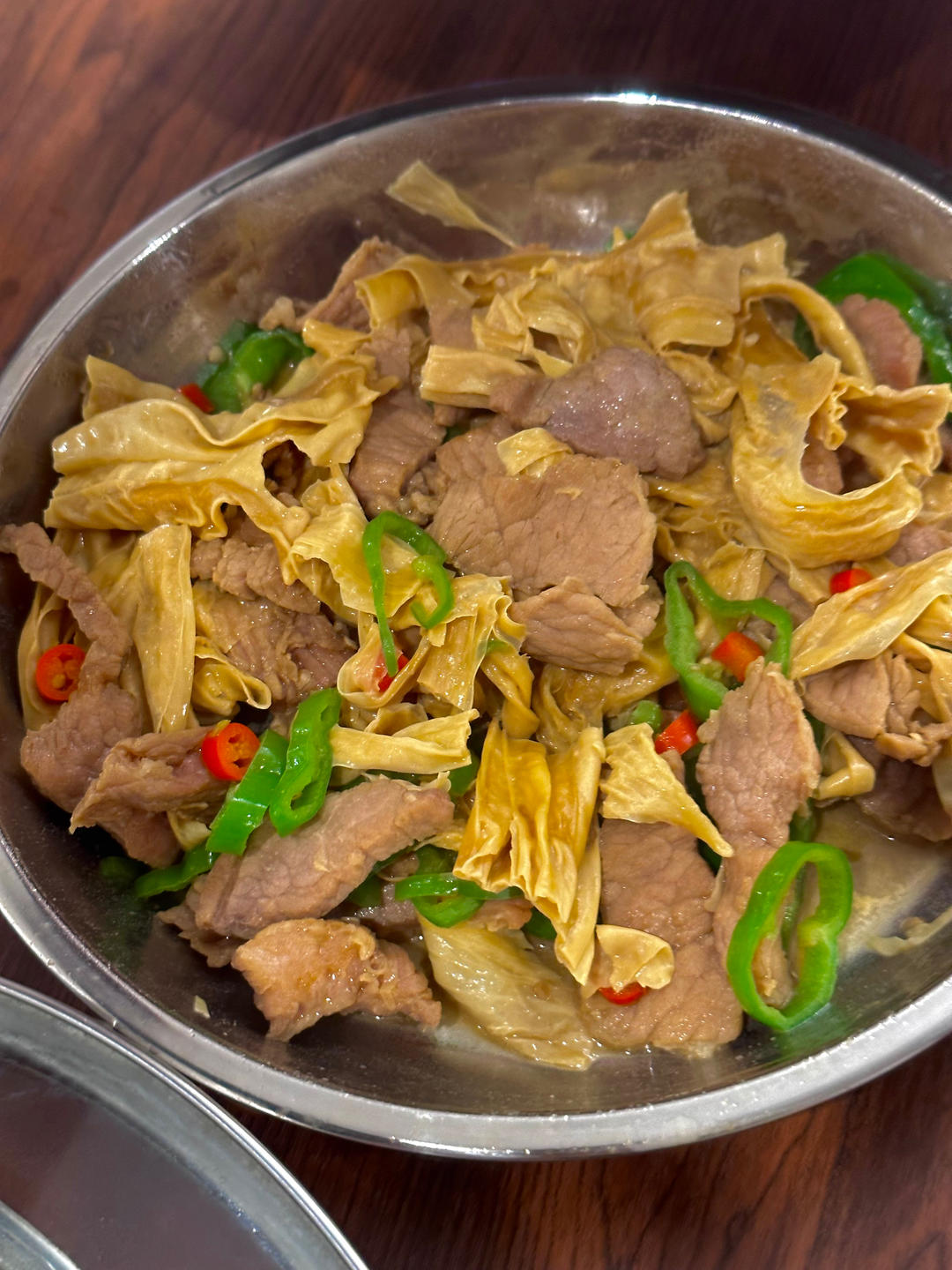腐竹炒肉