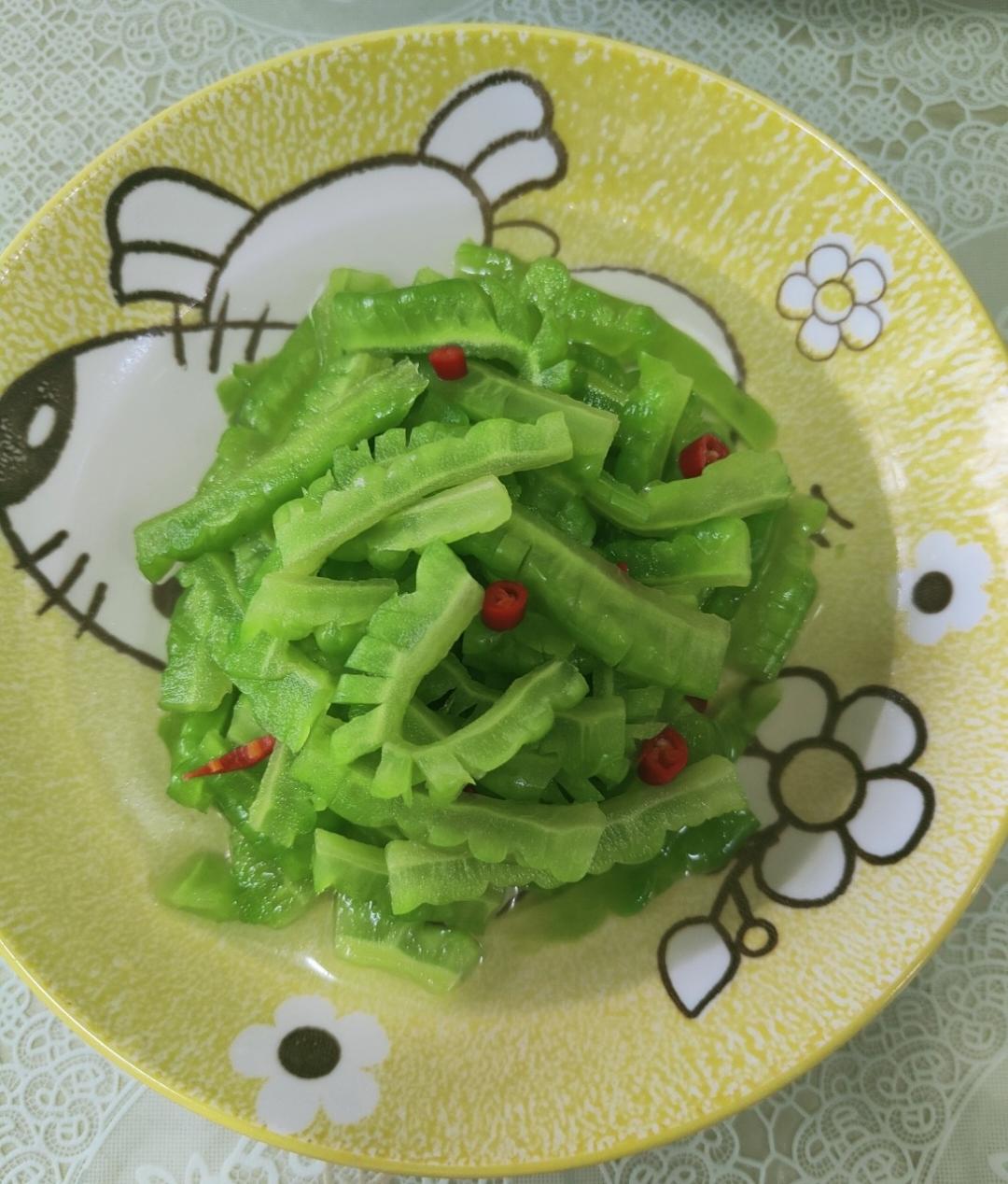 凉拌苦瓜