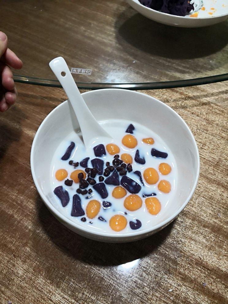 三色芋圆