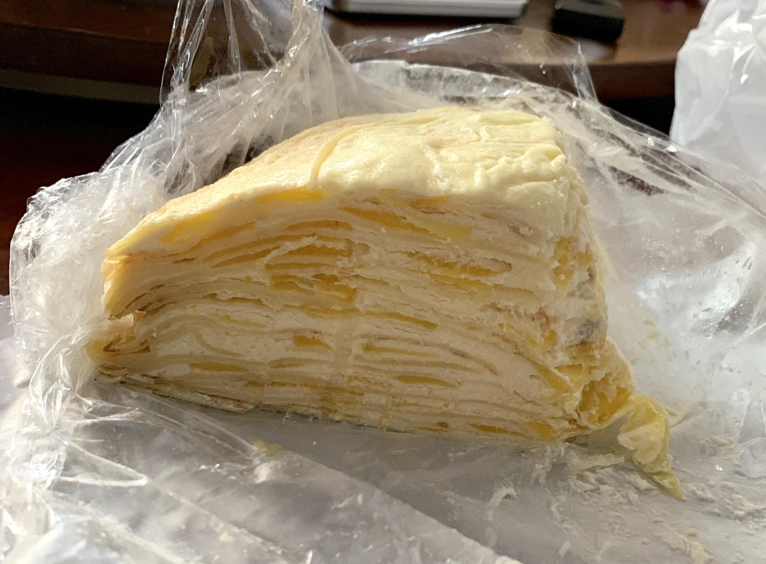 芒果千层蛋糕，100%成功告别煎皮无能