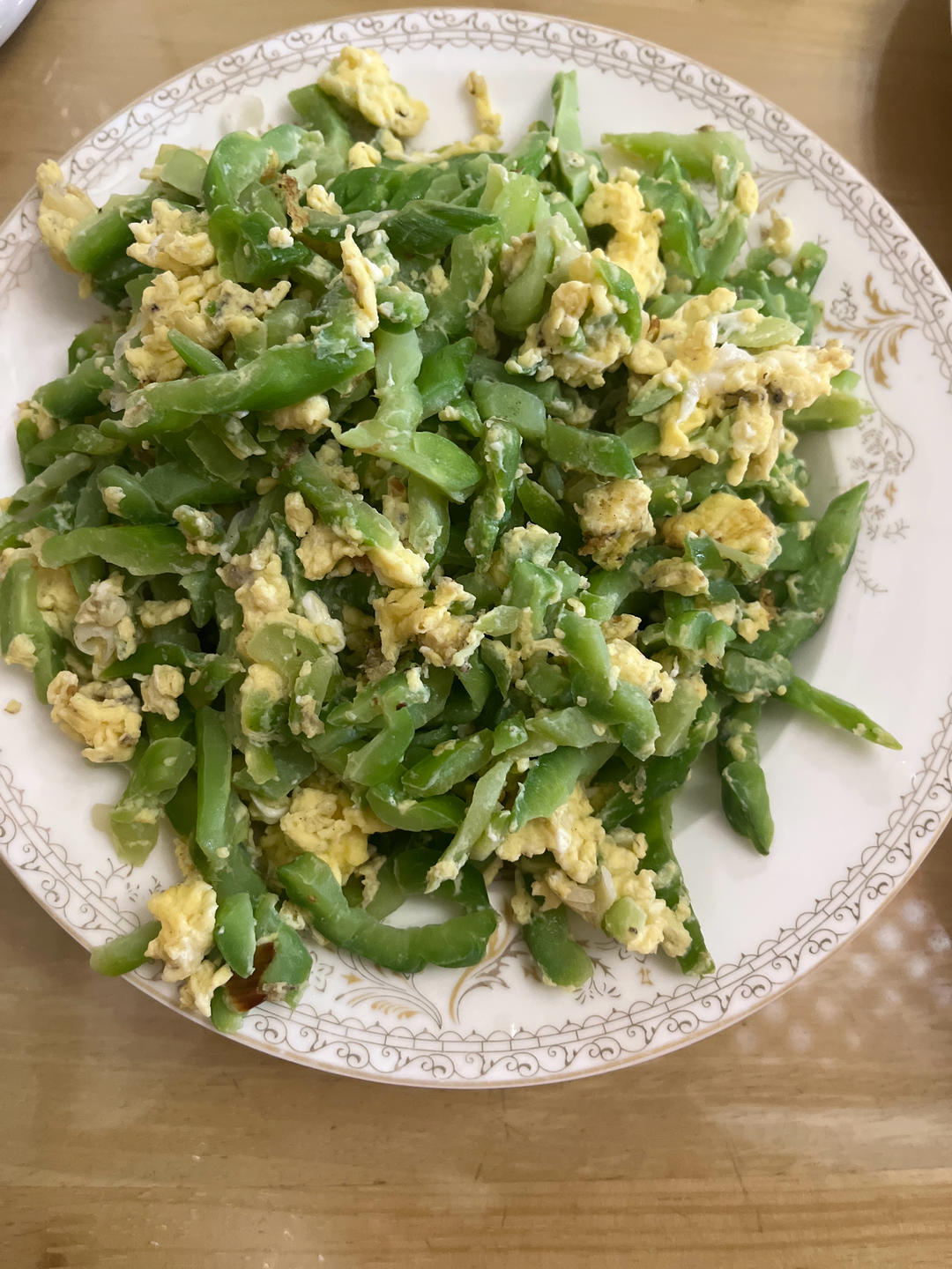 苦瓜炒蛋（清火菜）