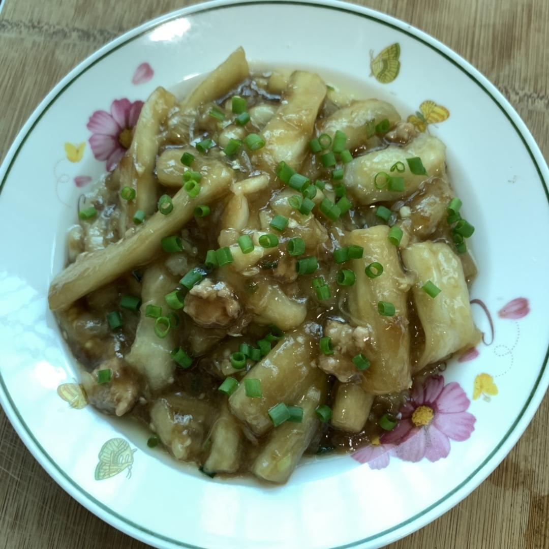 茄子不油炸的肉末茄子（好吃到💃💃👍👍）