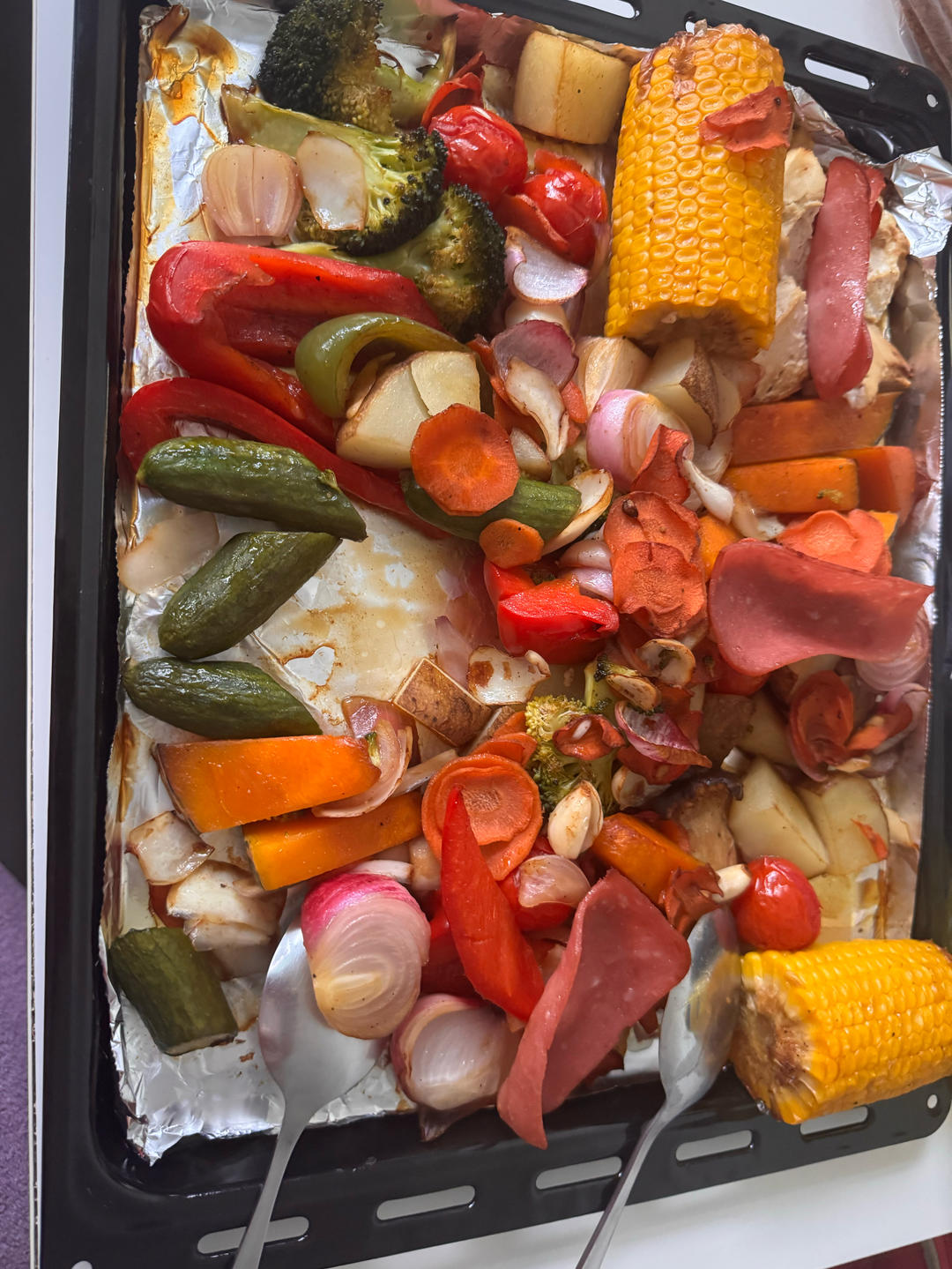 有烤箱的一定要试下烤蔬菜（意外的无比好吃）