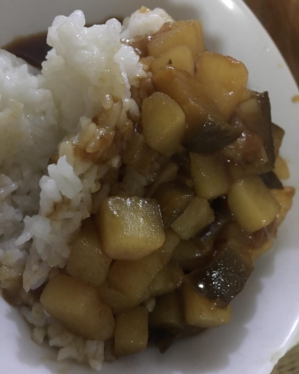 土豆炖茄子(东北菜)